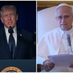 Trump afirma que el Papa es de izquierda, por su insistencia de respetar los derechos humanos y su tolerancia a diferentes religiones e ideologías. (Captura de pantalla © El Universal- YouTube)