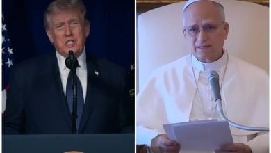 Trump afirma que el Papa es de izquierda, por su insistencia de respetar los derechos humanos y su tolerancia a diferentes religiones e ideologías. (Captura de pantalla © El Universal- YouTube)