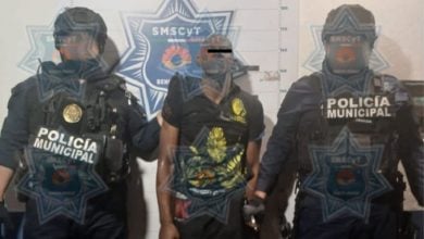 Las autoridades informaron sobre la detención. (Foto © SMSCyT de Benito Juárez-Twitter)