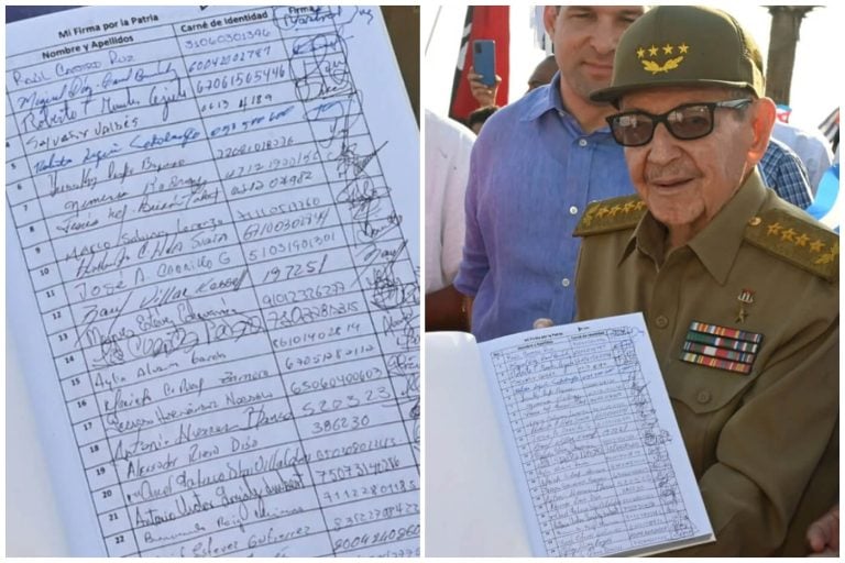 Régimen revela por error carné de identidad de Raúl Castro y Díaz-Canel