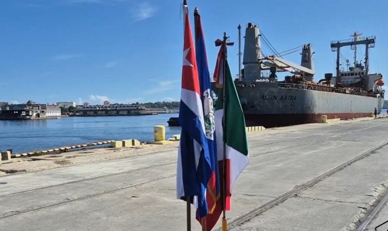 Buque con 1.700 toneladas llega a Cuba, pero hay dudas sobre su distribución