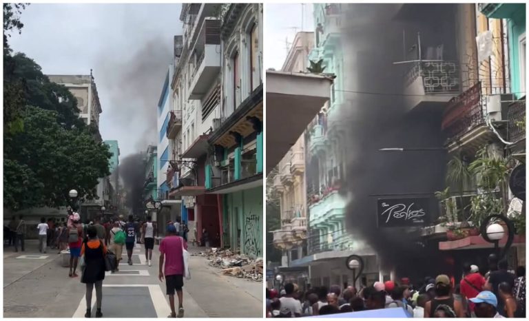 Explosión de motos eléctricas provoca incendio en Centro Habana