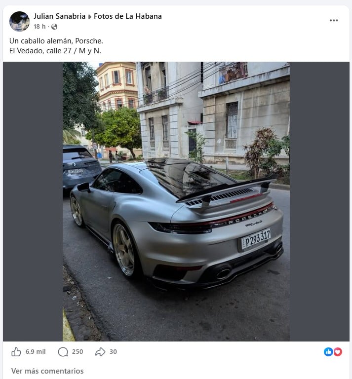 Un Porsche de más de 200.000 dólares sorprende en La Habana: ¿quién es su dueño?