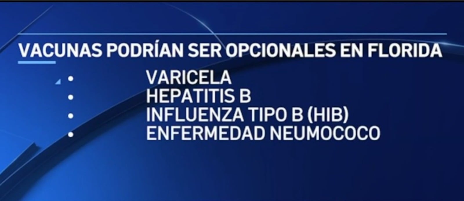 ¡Atención, padres en Florida! Estas cuatro vacunas podrían dejar de ser obligatorias en las escuelas