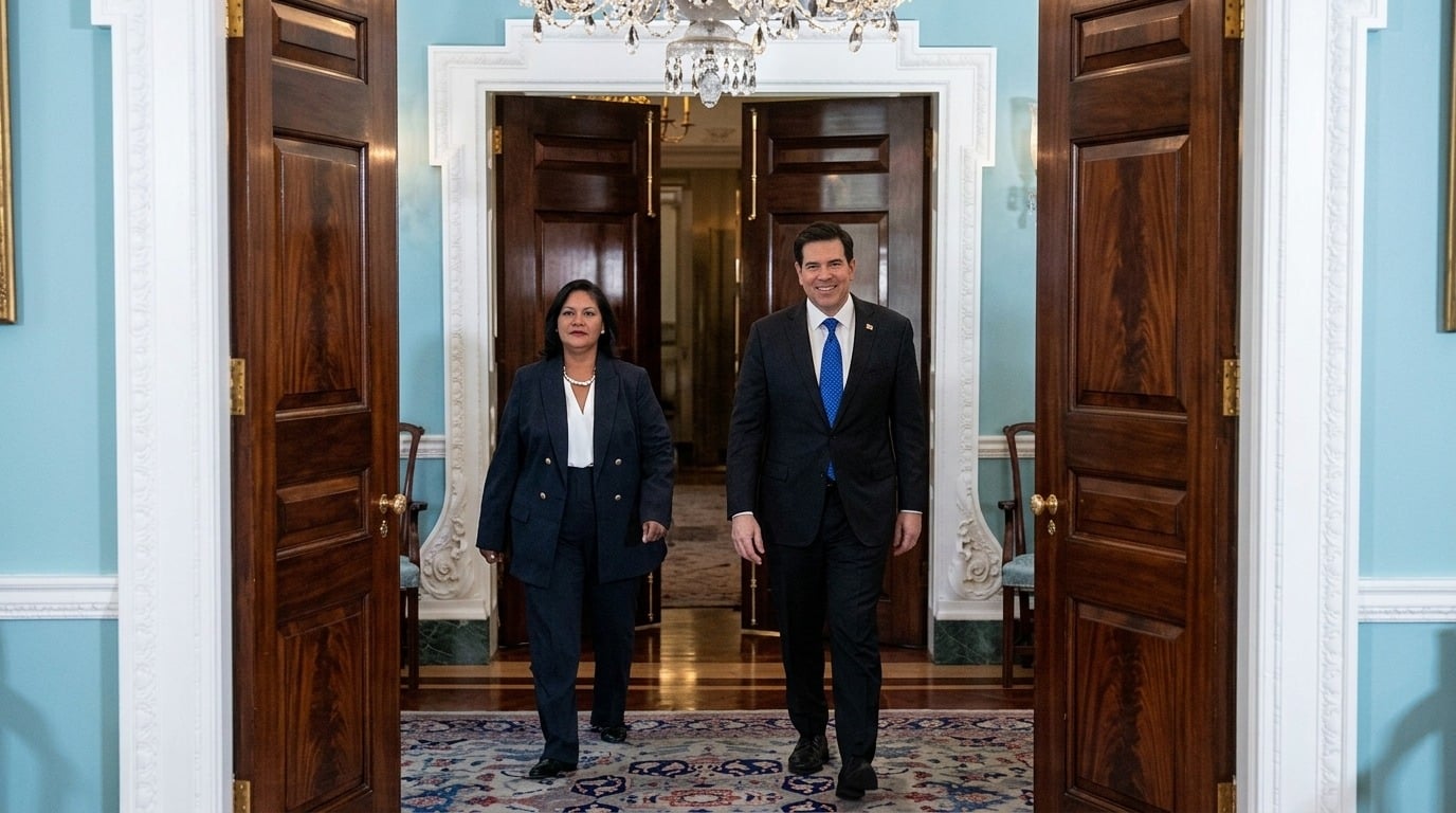 La próxima ronda de conversaciones del 14 de octubre podría aportar señales más claras sobre un eventual calendario electoral y sobre el alcance real de la transición. (Captura de pantalla mejorada © robertomacedonio_ -Facebook)